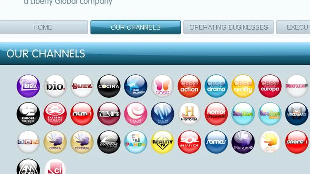 Liberty Global scoate la vânzare Chellomedia care operează mai multe televiziuni inclusiv în România