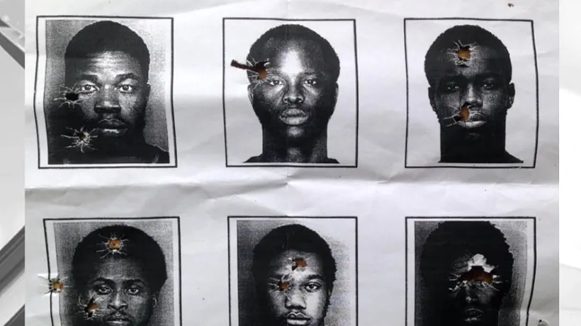 Scandal în SUA: polițiștii din Florida folosesc fotografiile unor suspecți de culoare drept ținte la antrenamente