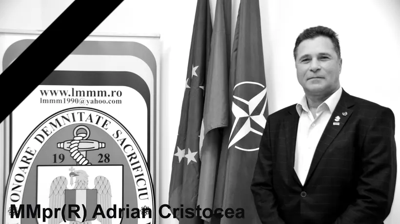 Adrian Cristocea, scafandru militar și Veteran în Teatrele de Operații a MURIT la 55 de ani