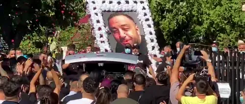 Înmormântarea lui Emi Pian a început, duminică, mai devreme decât era stabilit. Ce „negocieri a dus familia interlopului cu Jandarmeria (FOTO-VIDEO)