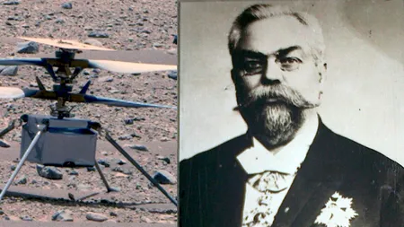 19 APRILIE, calendarul zilei: Primul zbor pe Marte al elicopterului NASA Ingenuity/ Se naște Anghel Saligny