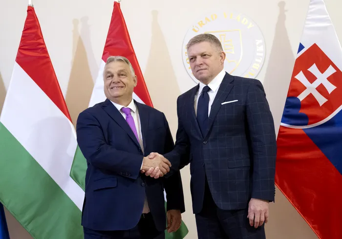 Viktor Orban și Robert Fico - Foto: Mediafax foto