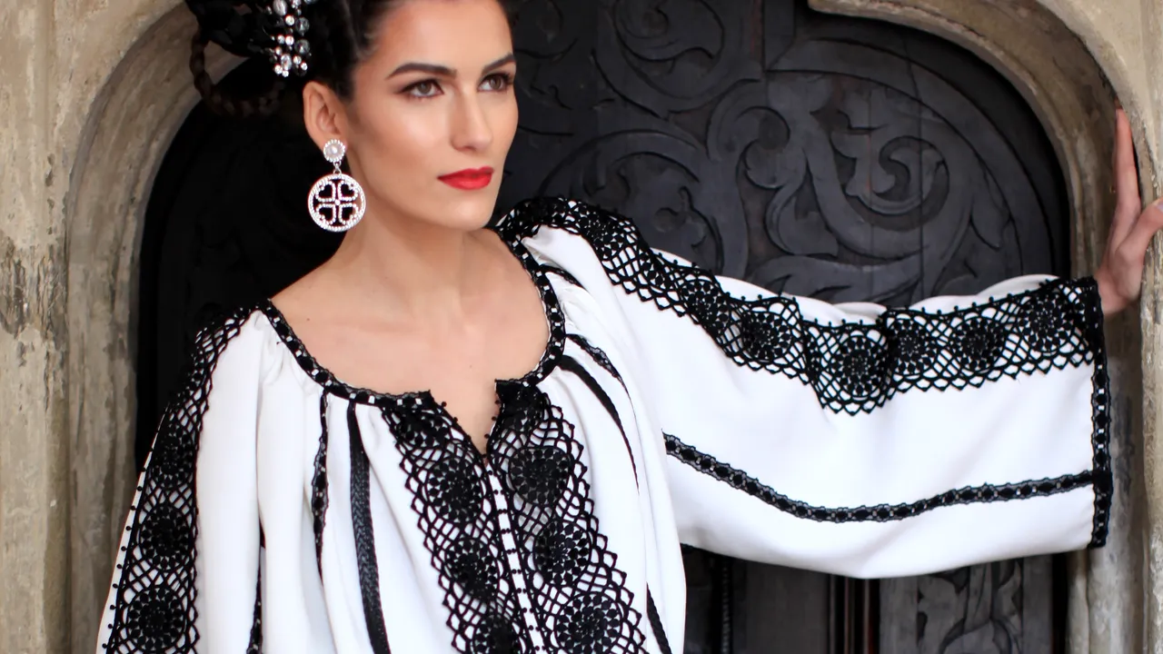 Cum se poate purta ia românească