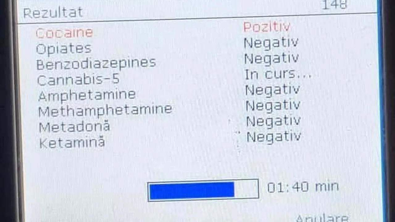 Polițiștii „au strigat catalogul” substanțelor interzise. Zeci de șoferi au fost depistați pozitiv pentru consum de cocaină sau metamfetamină