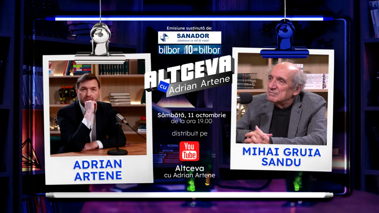 🎭 Mihai Gruia Sandu, invitat la „Altceva cu Adrian Artene”: „După 35 de ani, se întoarce Arlechino”
