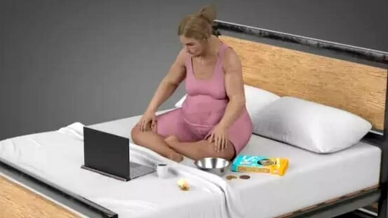 STUDIU | Angajații care lucrează de acasă riscă să ajungă cocoșați, obezi și cu ochii înroșiți