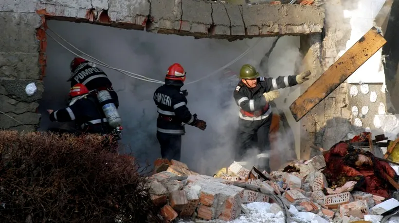 Explozie într-un bloc din Constanța. Un bărbat a fost rănit