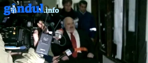 CĂTĂLIN VOICU, scos în scaunul cu rotile din sala de judecată - VIDEO. Apariție surpriză în sala unde se judecă ultimul termen în dosarul de corupție al fostului senator PSD
