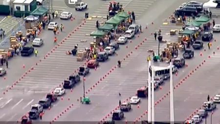 AMERICANII apelează la BĂNCI DE ALIMENTE. 