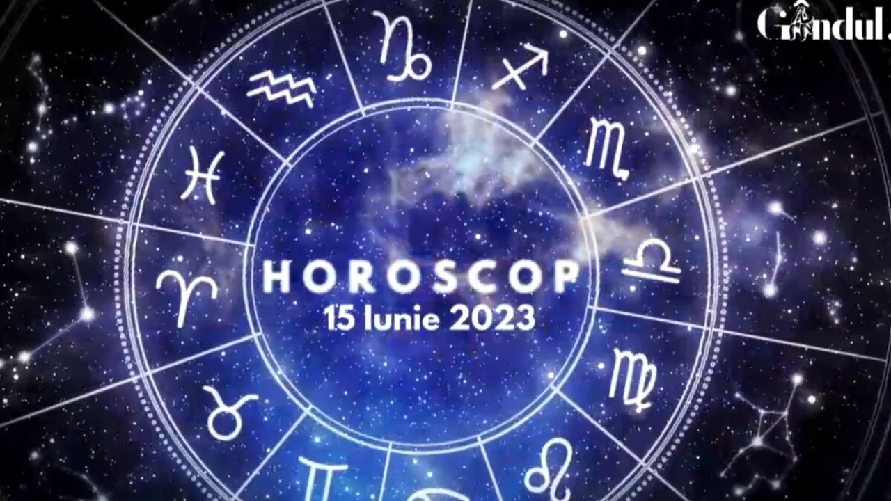 VIDEO | Horoscop zilnic joi, 15 iunie 2023. Nativii care pot simți o anumită agitație psihică