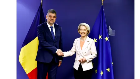 Marcel Ciolacu, după întâlnirea cu Ursula von der Leyen: Vom propune Executivului european un ACORD pe 7 ani pentru reducerea deficitului bugetar