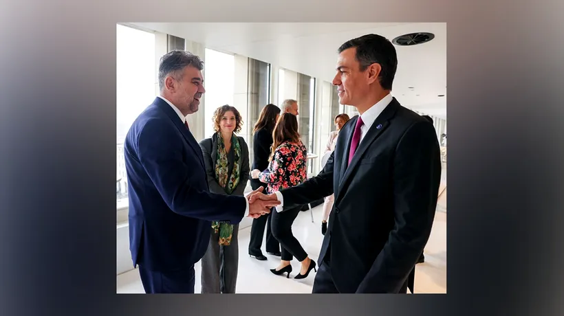 Marcel Ciolacu îl felicită pe Sánchez pentru câștigarea unui nou mandat de premier al Spaniei