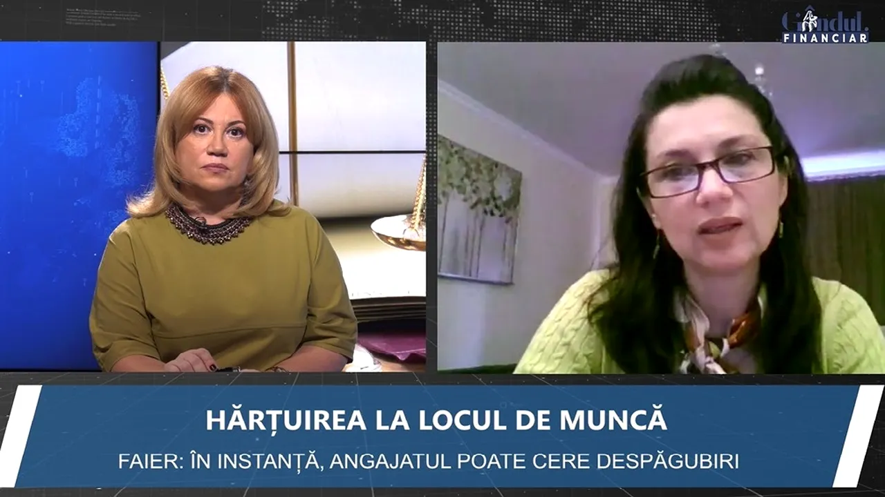 EXCLUSIV GÂNDUL FINANCIAR. Hărțuirea morală la locul de muncă. Mihaela Ștefănoiu, psihoterapeut: „Trauma este de lungă durată”. Pașii legali pentru sancționarea faptei