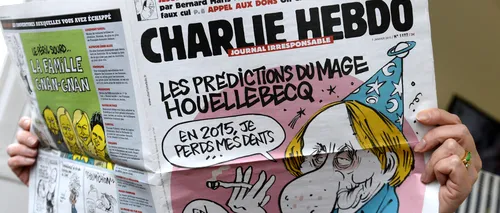 Caricatura postată pe contul de Facebook al Charlie Hebdo, înainte de atacul de la sediul publicației
