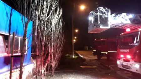 Incendiu puternic la firma de piscine a lui Radu Berceanu, în Craiova | VIDEO