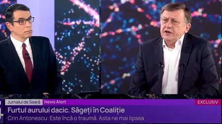 Crin Antonescu, despre furtul tezaurului dacic: „Primul lucru care îți vine în minte este un fel de „asta ne mai lipsea”