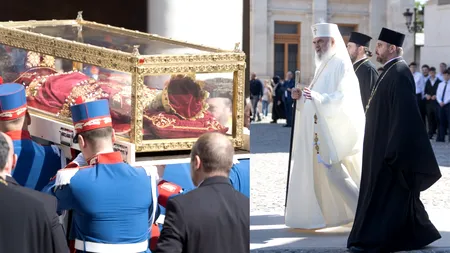 Moaştele Sfintei Împărătese Elena au ajuns la Mănăstirea Pantocrator. Mulțime impresionantă de oameni în prima zi de pelerinaj