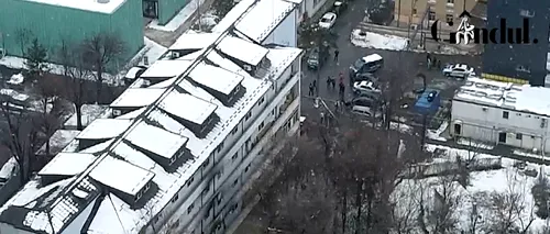 VIDEO EXCLUSIV. Imagini filmate cu drona la Institutul „Matei Balș”! Ce se întâmplă acum în curtea spitalului, unde jurnaliștii nu au voie să pătrundă?!