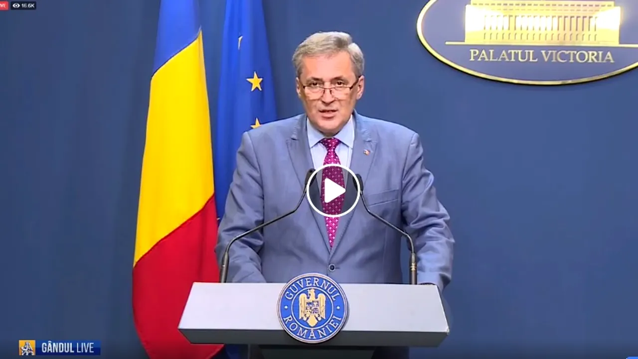 SCHIMBARE. Ministrul de Interne Marcel Vela: 