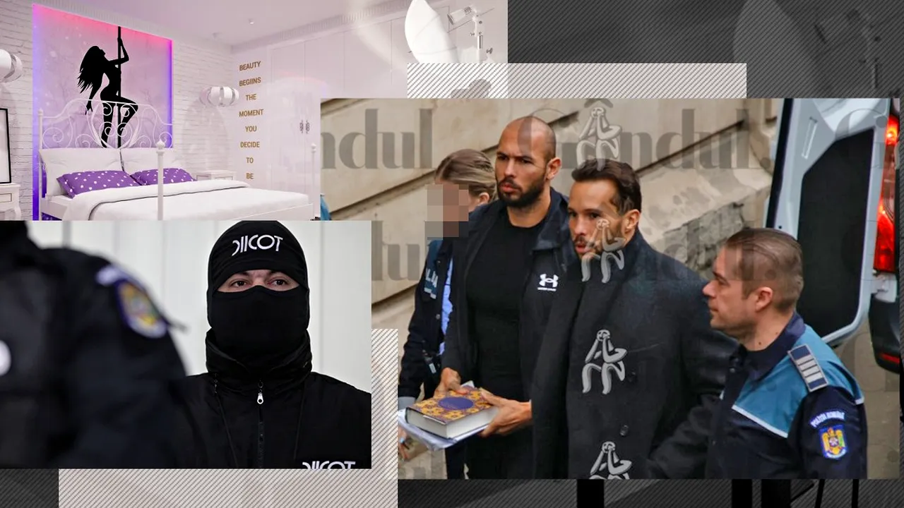 BREAKING NEWS. New searches in the Tate brothers case. The targets are owners of videochat studios in Bucharest, Ilfov and Prahova who allegedly have links with British millionaires