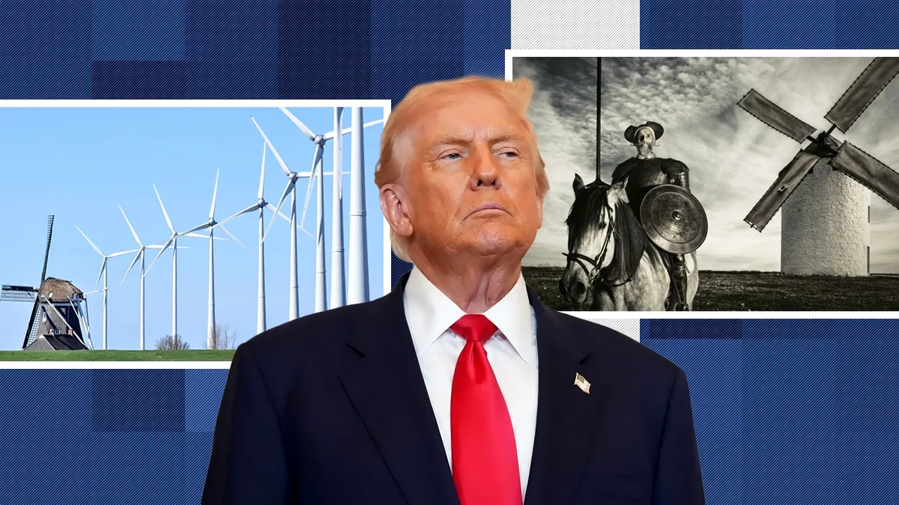Trump le-a pus gând rău eolienelor. Blochează proiecte de miliarde. Vrea să scape de energia verde despre care consideră că „este o înșelătorie”