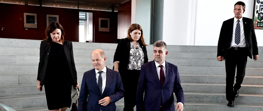 VIDEO | Premierul Marcel Ciolacu a anunțat că a purtat NEGOCIERI cu Olaf Scholz la Berlin, privind aderarea României la Spațiul Schengen