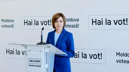 Maia Sandu, prima reacție după ce a câștigat primul tur de scrutin al alegerilor PREZIDENȚIALE: 