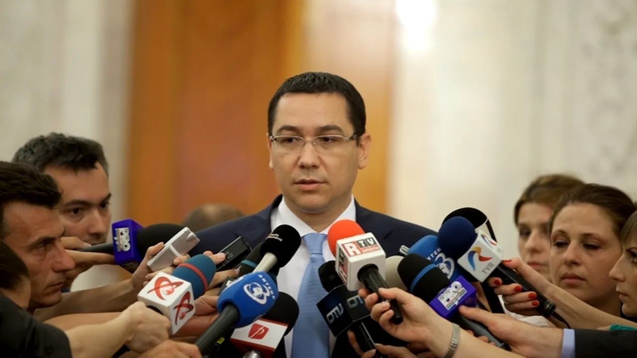 Ponta: Familia mea a primit amenințări, copilul meu a fost amenințat