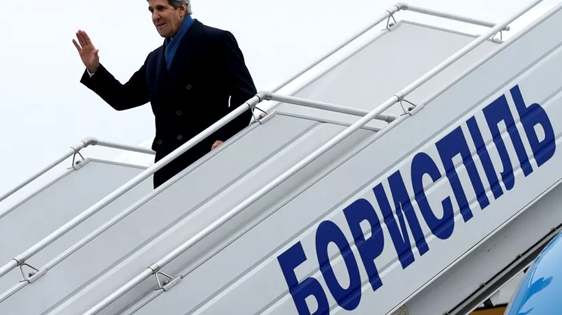 John Kerry va efectua o vizită în Ucraina săptămâna viitoare