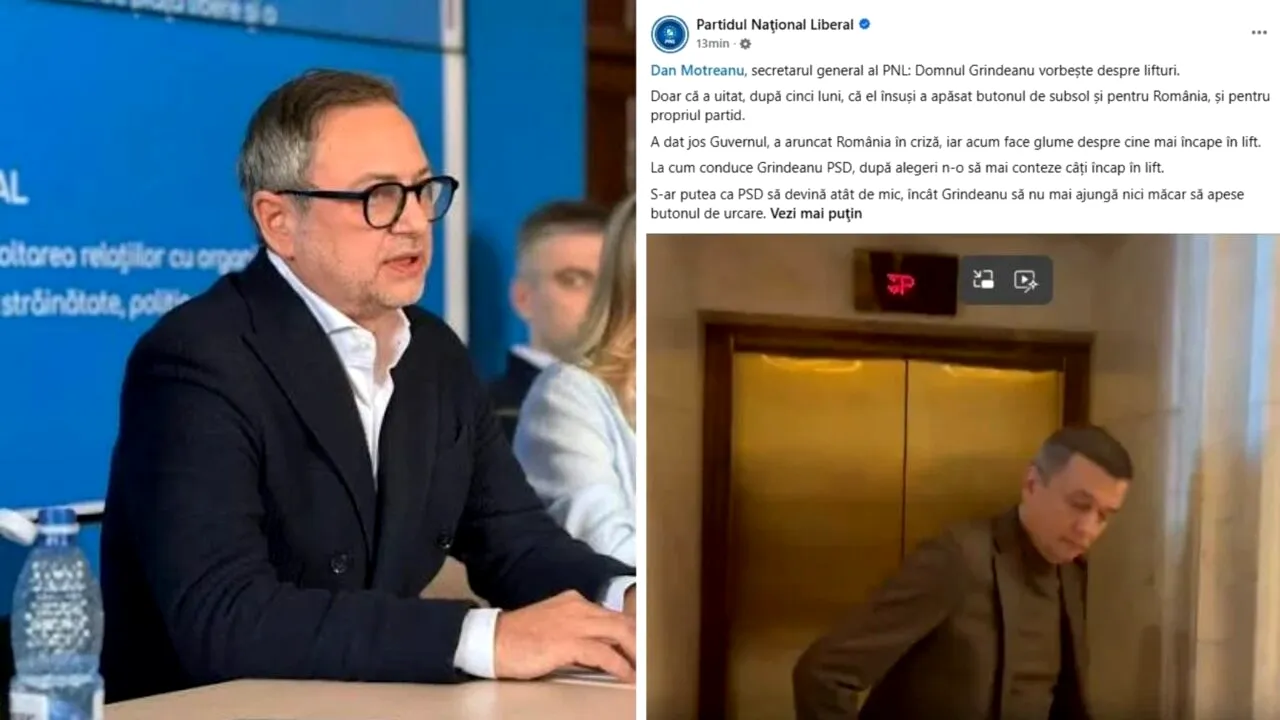 Motreanu, prim-vicepreședinte PNL, după ce i-a fost respins guvernul, îi plânge de grijă PSD-ului