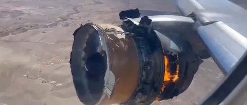 La un pas de tragedie! Motorul unui Boeing 777, în flăcări! Imagini VIDEO dramatice filmate de pasageri (GALERIE FOTO)