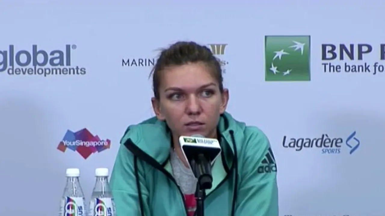 Simona Halep, prima declarație după ce a fost învinsă de Kerber 
