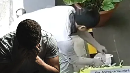 VIDEO | Gestul DEZGUSTĂTOR al unui livrator de mâncare. Clientul este șocat: „Am găsit pete pe scări... Am verificat camerele”