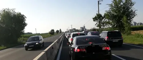 Un sens giratoriu nou a dat peste cap traficul în Ploiești: Coloană pe 10 kilometri - FOTO