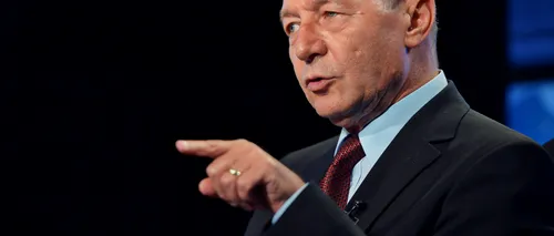 ANUNȚ. Traian Băsescu, despre candidatura la Primăria Capitalei: Nu o să îmi las partidul! Dacă lucrurile nu se vor clarifica...