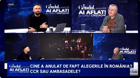 Ion Cristoiu: „România, de la spectacol GROTESC la subiect de interes mondial”