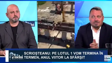 Când vor fi gata loturile 3 și 4 de pe A0 nord? Ionel Scrioșteanu: „Lotul 3 e aproape gata, termen februarie, lotul 4 în octombrie-noiembrie”