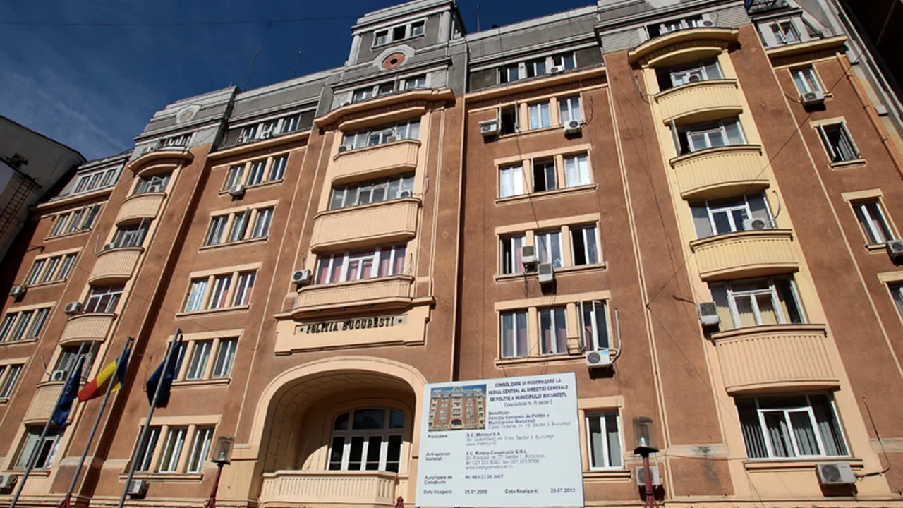 Poliția Capitalei se mută din sediul de pe Calea Victoriei