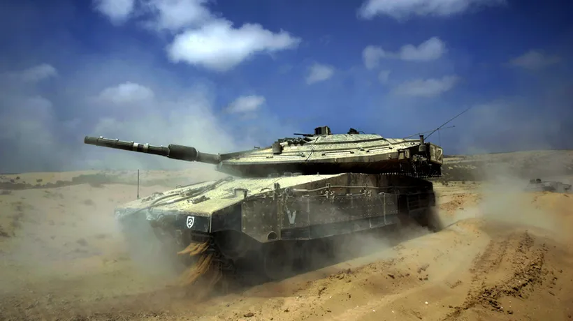Armata israeliană mobilizează tancuri la granița cu Egiptul în urma atacurilor de luni