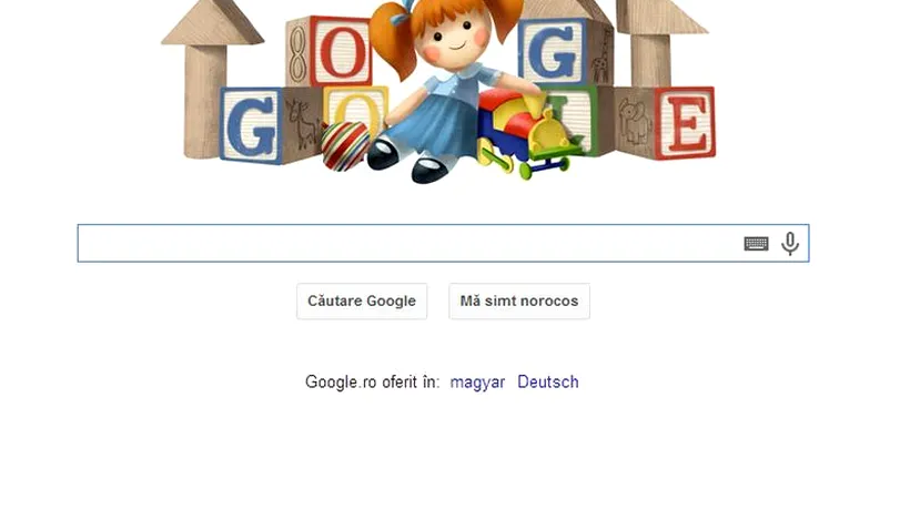 ZIUA INTERNAȚIONALĂ A COPILULUI. Google Doodle special de 1 iunie. Evenimente organizate cu această ocazie 