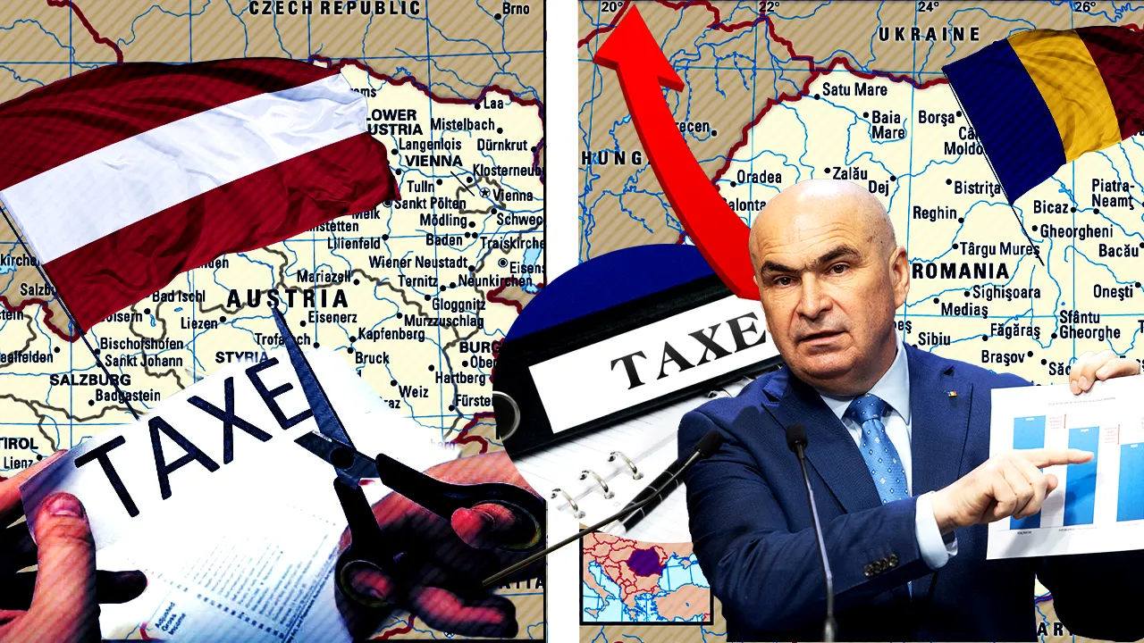 Cum sprijină Austria populația prin scăderi de TVA și energie mai ieftină, în timp ce Guvernul Bolojan crește impozitele și extinde povara fiscală
