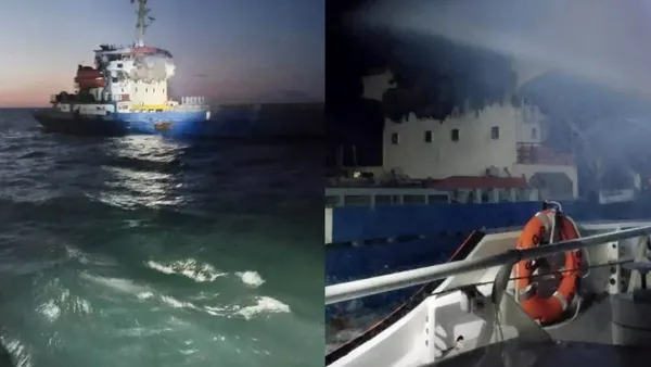 Remorcher atacat de ruși în Marea Neagră, în apropiere de Odesa. Nava avariată se îndrepta spre Constanța