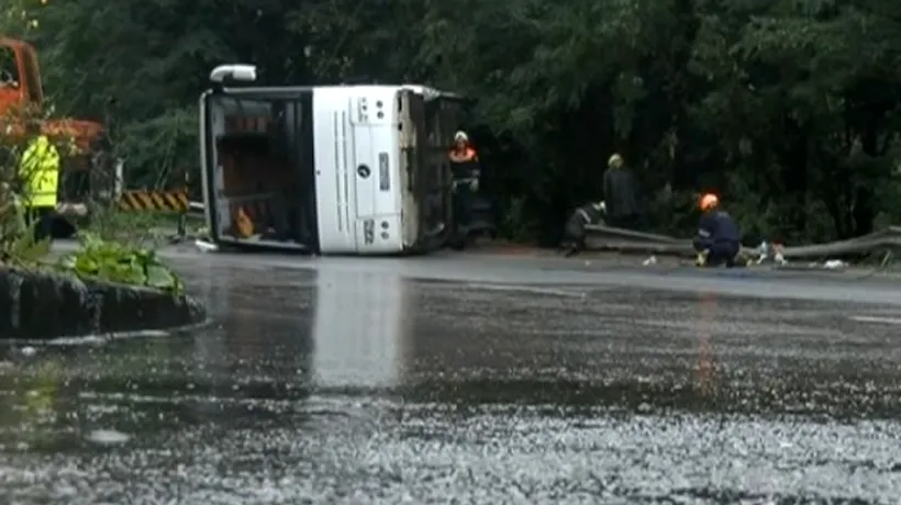 Accident foarte grav în Bulgaria. Un autocar cu români a căzut într-o râpă: BILANȚUL VICTIMELOR