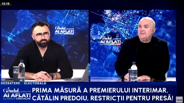 Florin Călinescu: „Ca să fii PREȘEDINTE trebuie să parcurgi o cantitate de viață”