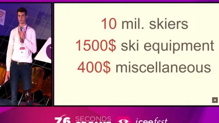 eSKImo, un startup care ajută pasionații de schi să evite accidentările, marele câștigător al 