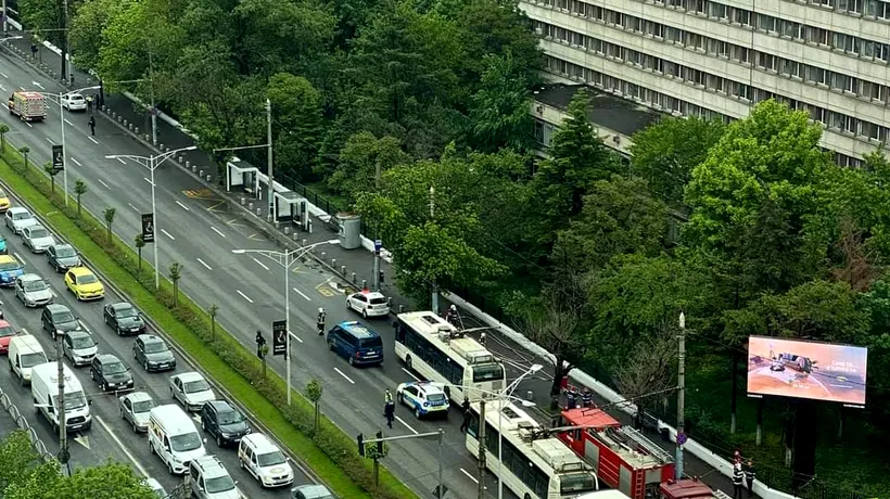 Alertă lângă Palatul Cotroceni, după ce un troler a fost uitat într-o stație STB