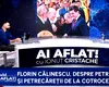 Florin Călinescu: „M-am uitat la pozele de la Cotroceni și nu recunosc pe nimeni. Zici că sunt echipa de la scara blocului”