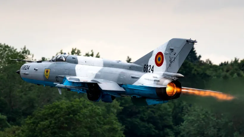O aeronavă MiG-21 LanceR a aterizat de urgență pe aeroportul „Mihail Kogălniceanu”. Precizările MApN