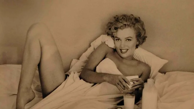 Primele fotografii nud cu Marilyn Monroe, făcute de logodnicul său, un bărbat de origine română