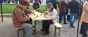 1000 de porții de fasole cu cârnați la Slatina